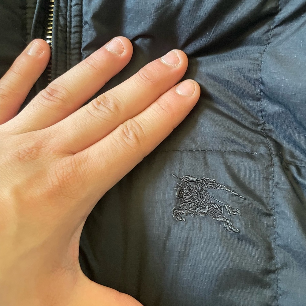 Burberry Black Quilted Jacket